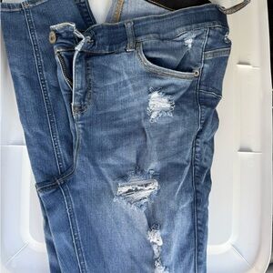 Torrid Bombshell Skinny Distressed Jeans